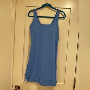 Old Navy Active PowerSoft Mini Dress Blue Athletic Tennis Dress Size M